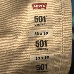 Levi's Beige Denim Jeans